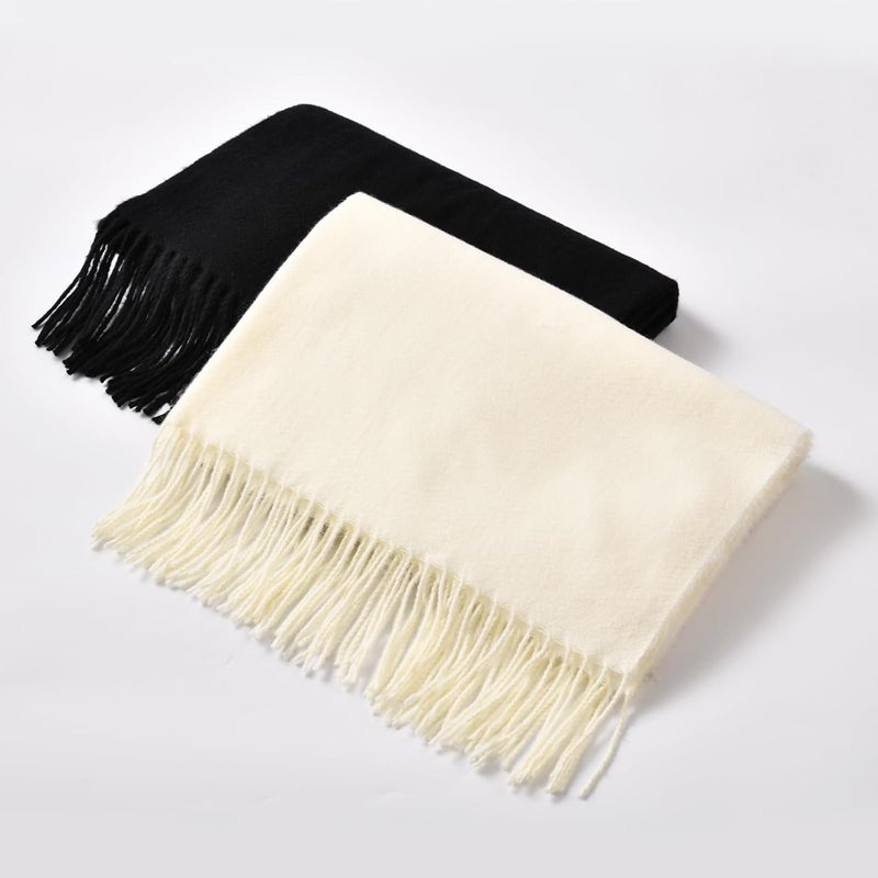 Premillow Scarfs for Women, Winter Scarf, Classic Pashmina Shawls and Wraps, Cashmere Feel Scarfs for Women, Long Scarves - Image 5